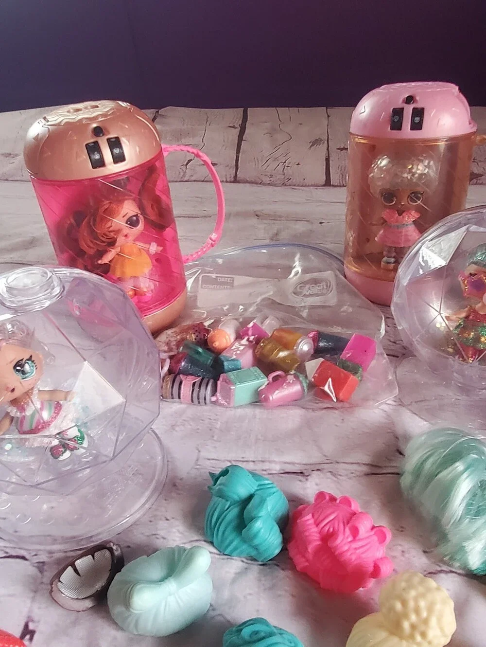 Lol Surprise Dolls Set Plus Accessories Please See Pictures